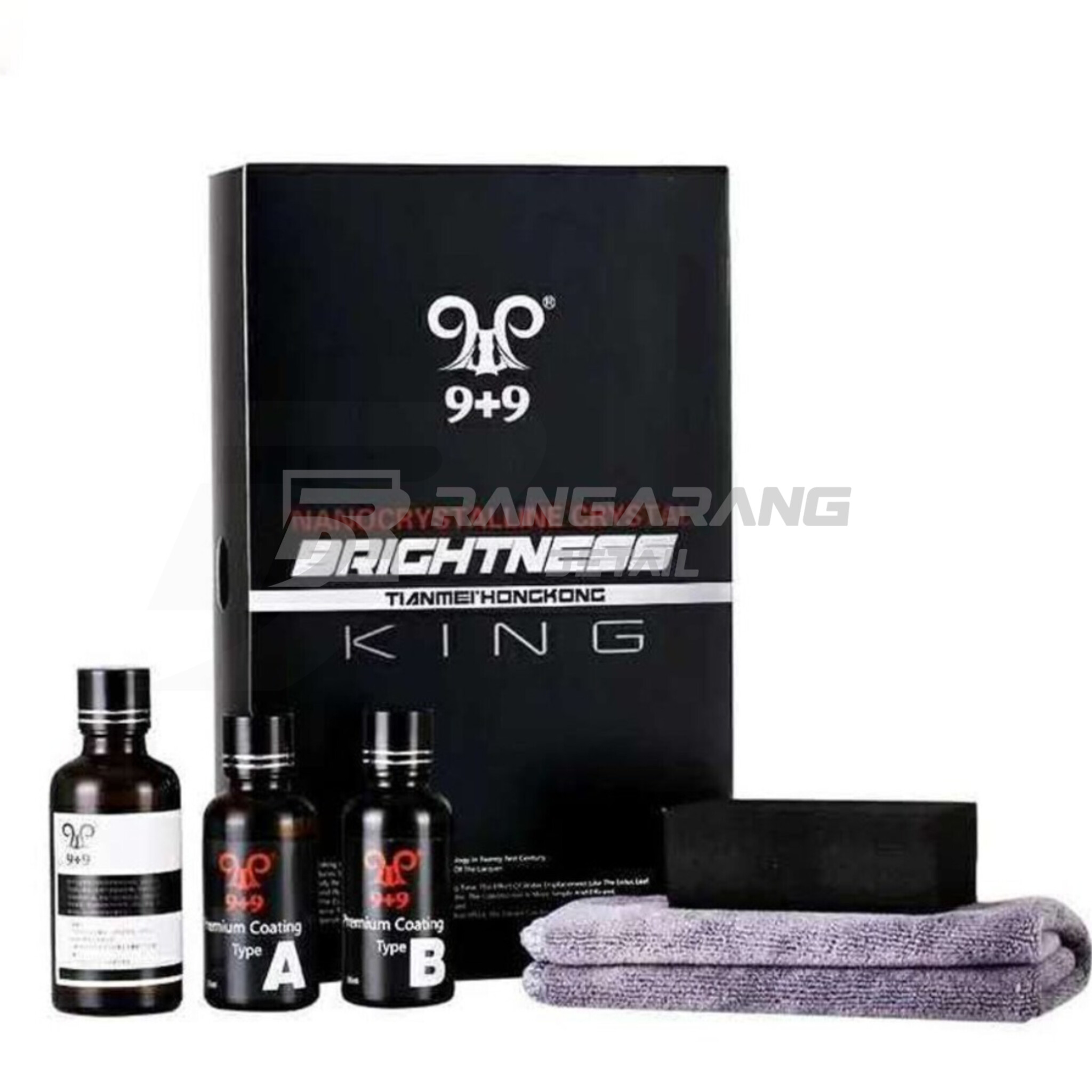 کیت نانو سرامیک بدنه خودرو کینگ تیانمی مدل King Brightness 99