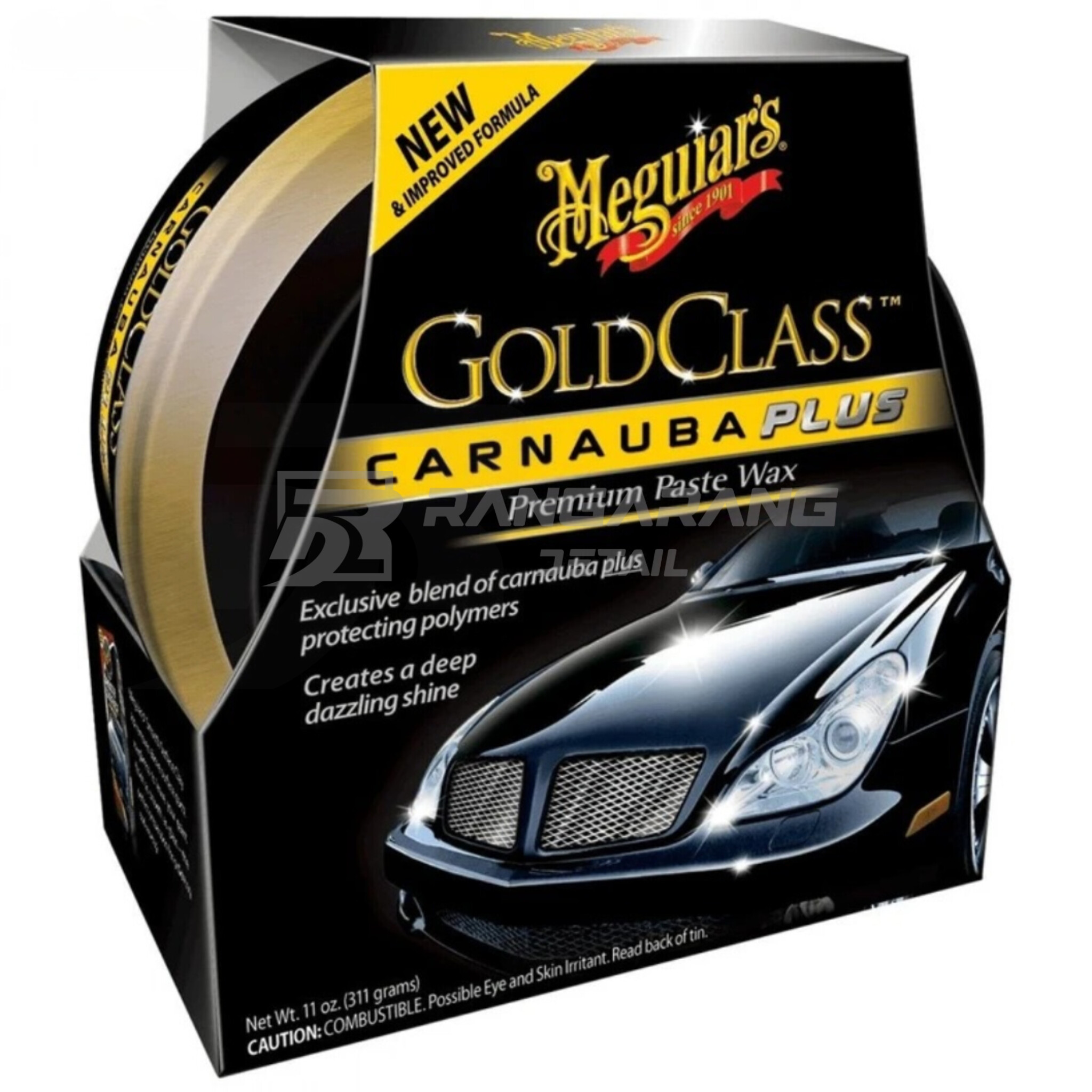 واکس خمیری کارناوبا گلد کلس مگوایرز مدل Meguiars Gold Class Carnauba Plus Paste Wax G7014AM