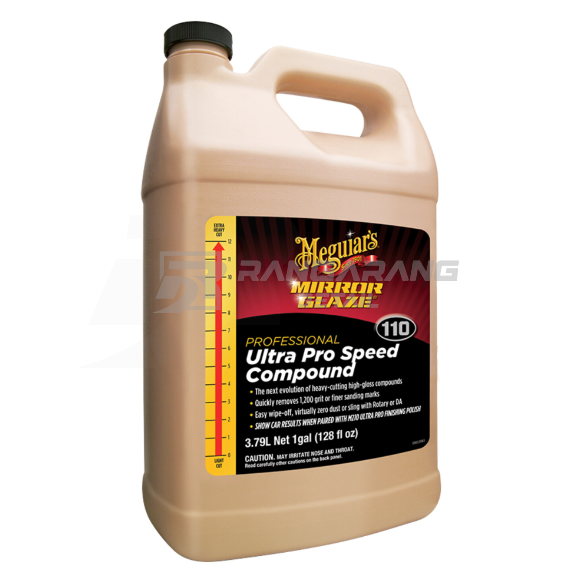 پولیش خیلی زبر 101 میرور گلیز 4 لیتری مگوایرز مدل Meguiars Mirror Glaze Foam-Cut Compound M101