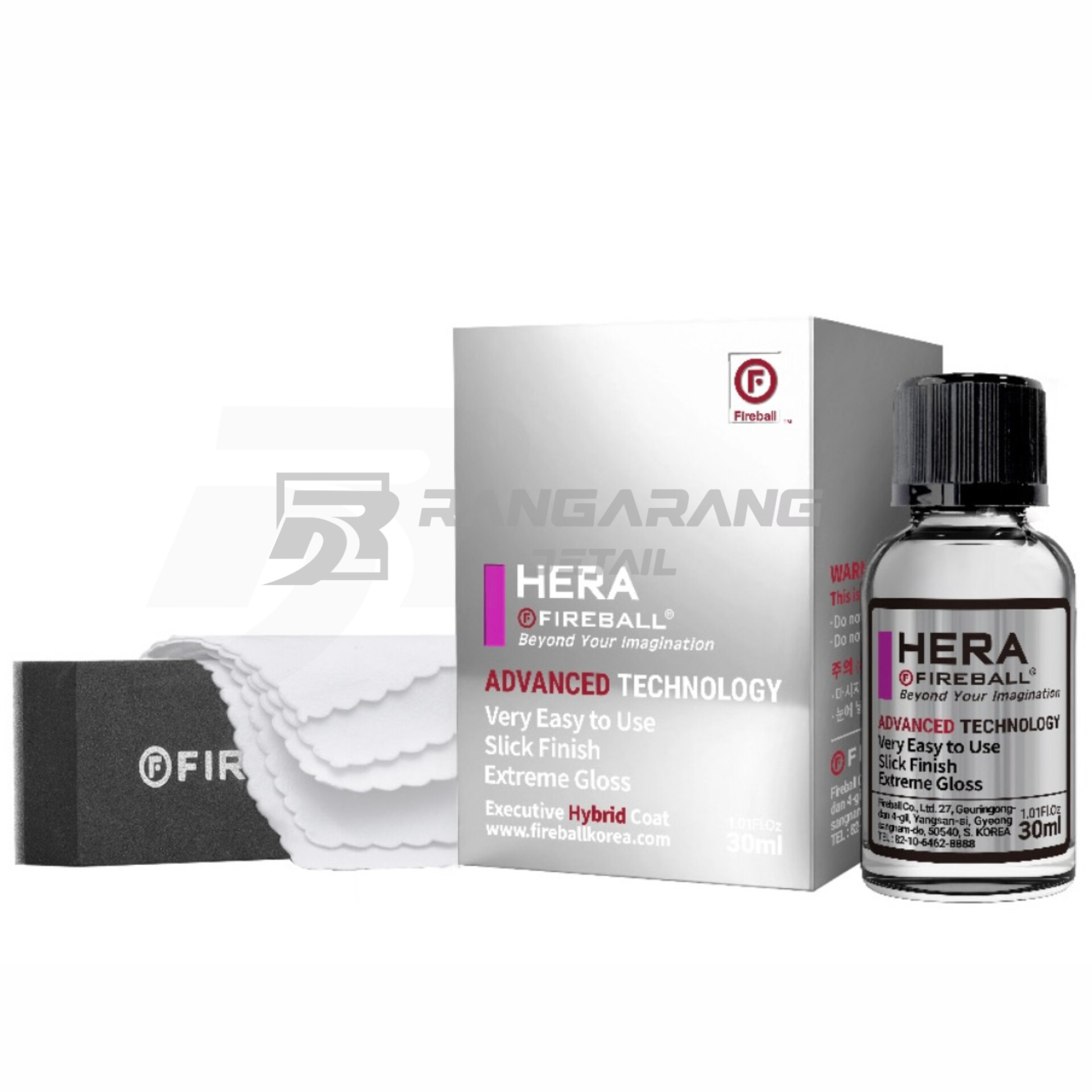 سرامیک بدنه خودترمیم خودرو هرا فایربال مدل Fireball Hera