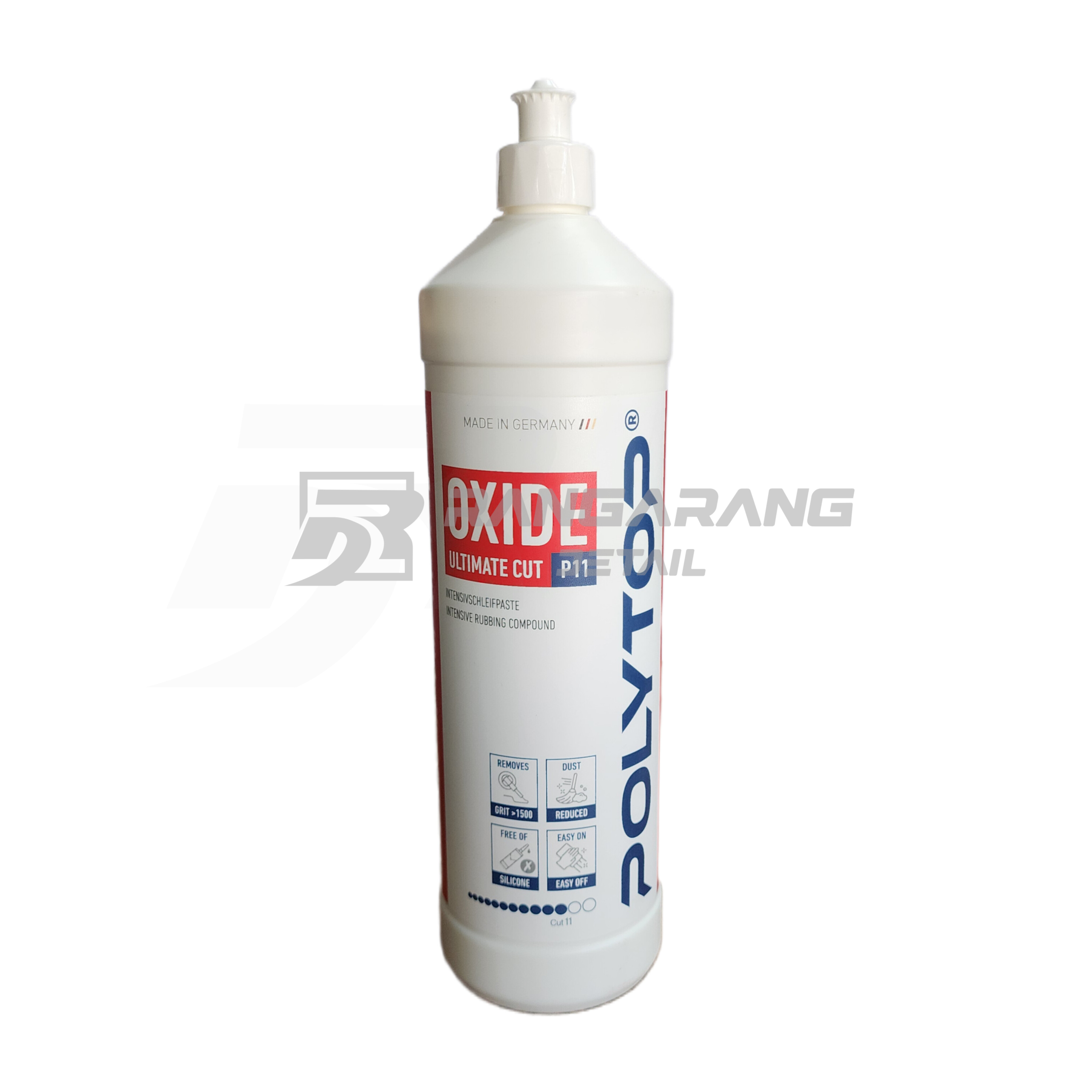 پولیش زبر یک لیتری پلی تاپ مدل Polytop Oxide Ultra Cut 1l