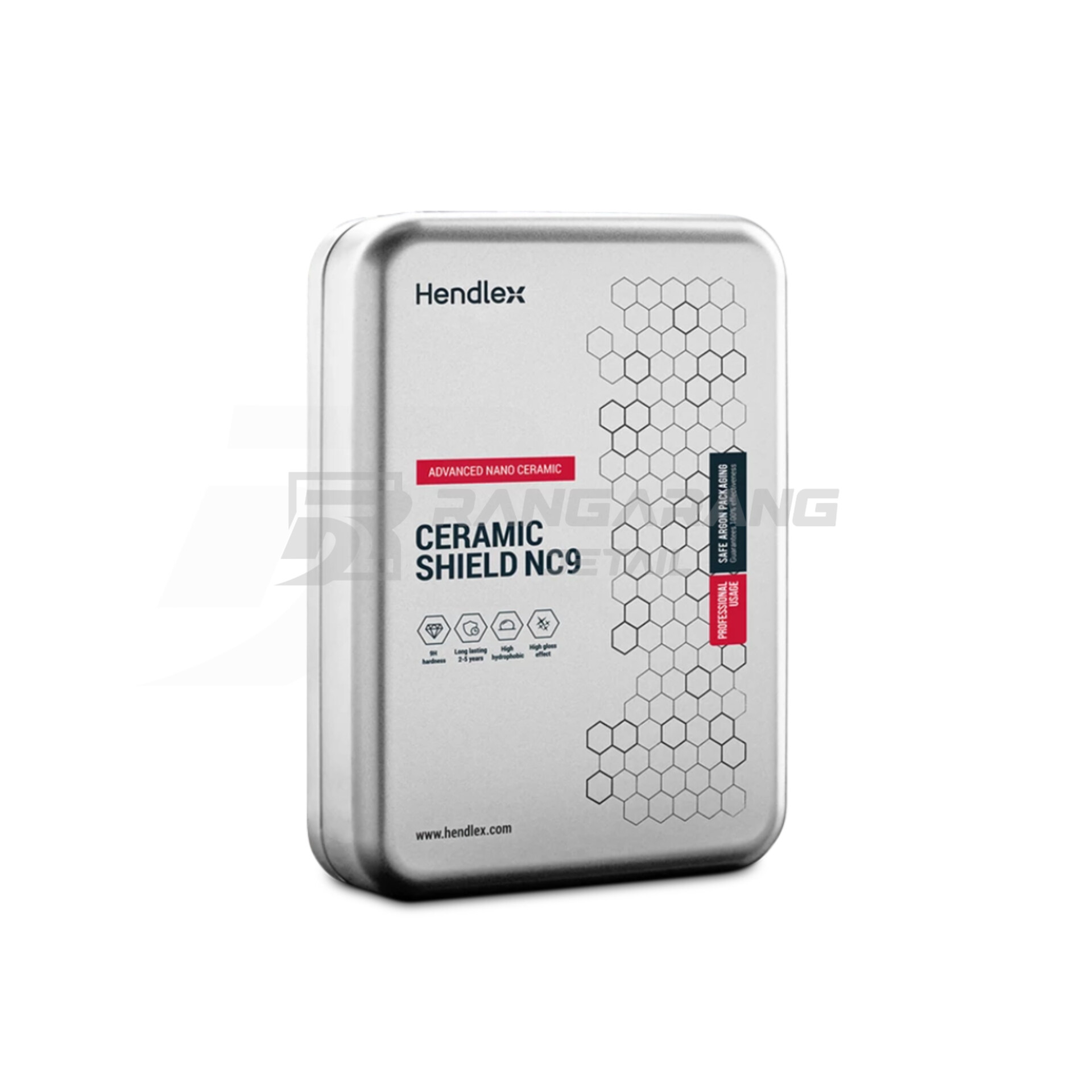 پوشش نانو سرامیک بدنه خودرو 40 میلی لیتری هندلکس مدل Hendlex Ceramic Shield NC9