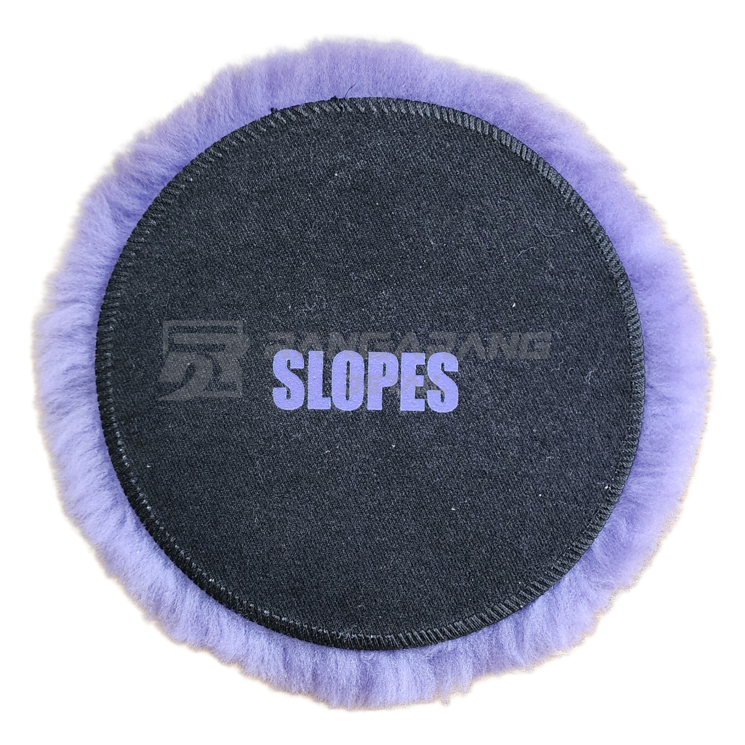 وول پد پوست بره بنفش اسلوپس مدل Slopes Lambskin Polishing Pad 160mm