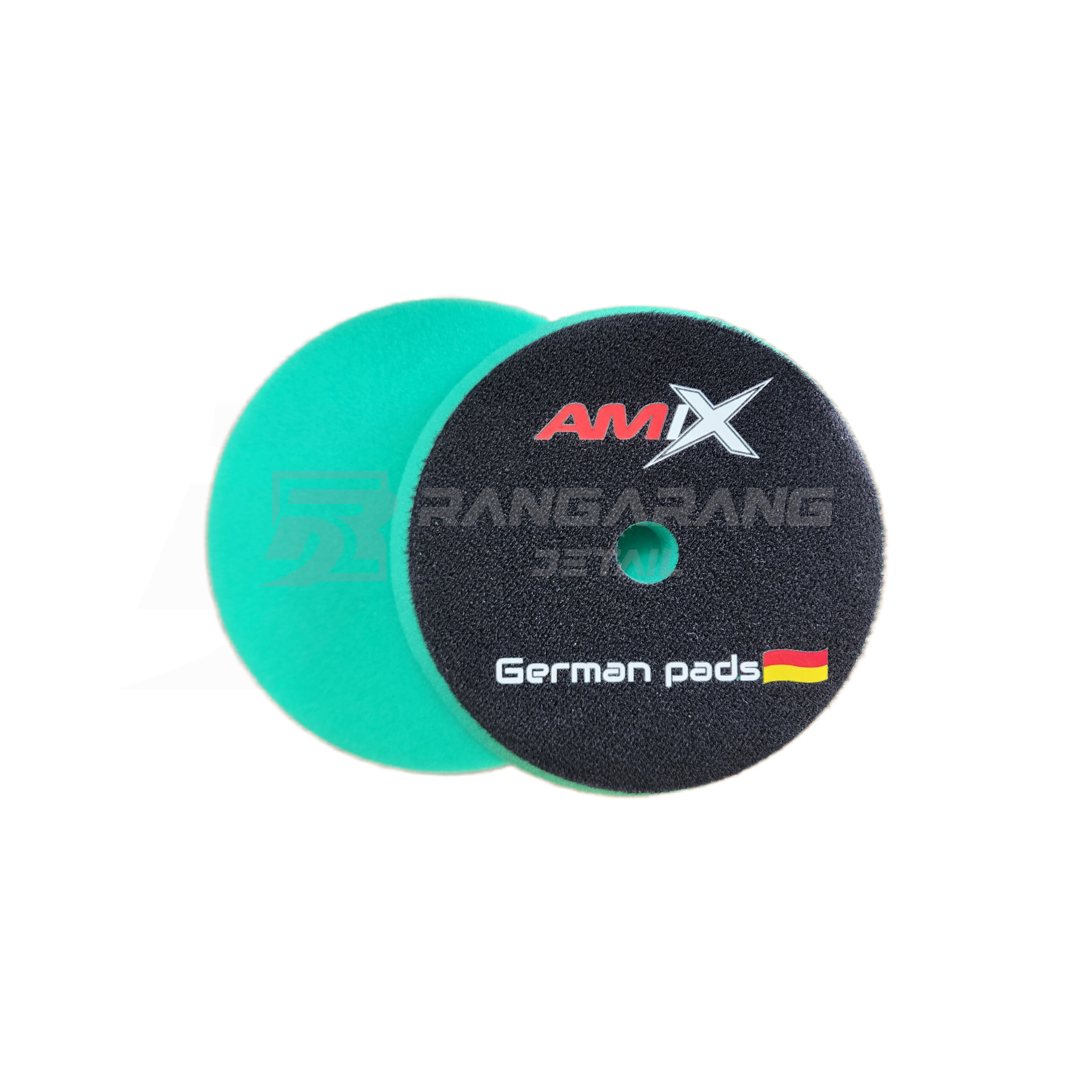 پد پولیش زبر سبز آمیکس ۱۲۵ میلیمتری AMIX