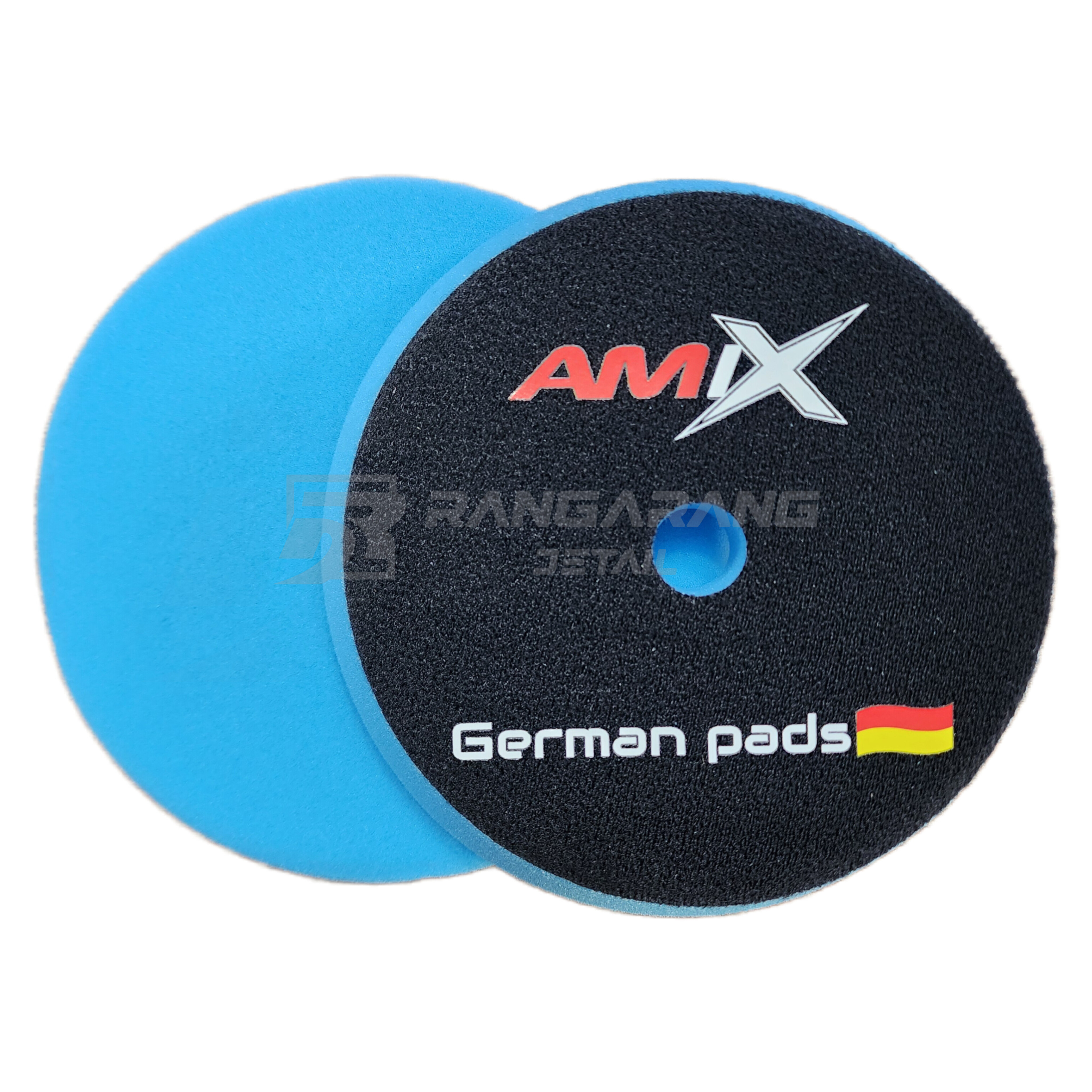 پد پولیش متوسط آبی آمیکس ۱۵۰ میلیمتری AMIX