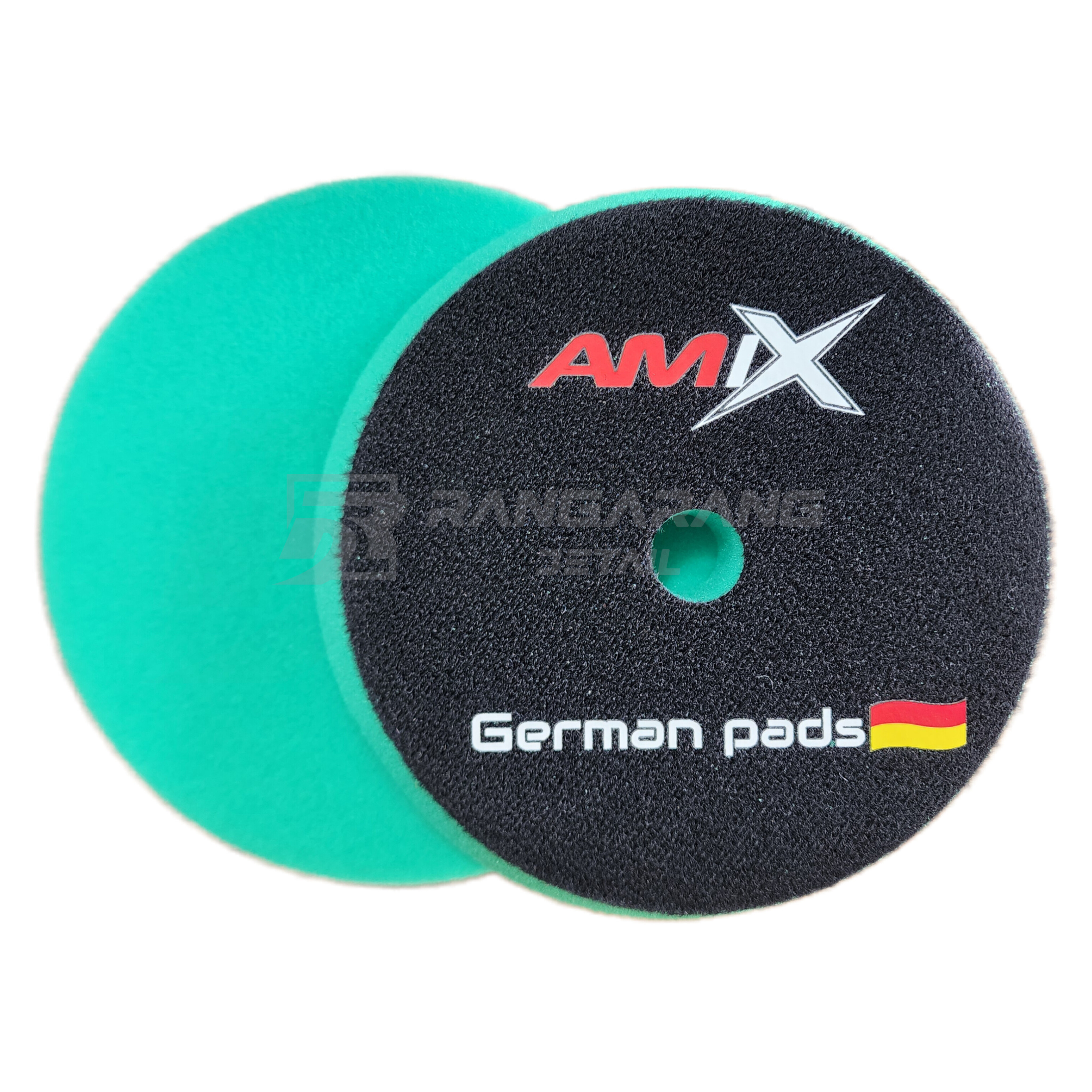 پد پولیش زبر سبز آمیکس ۱۵۰ میلیمتری AMIX