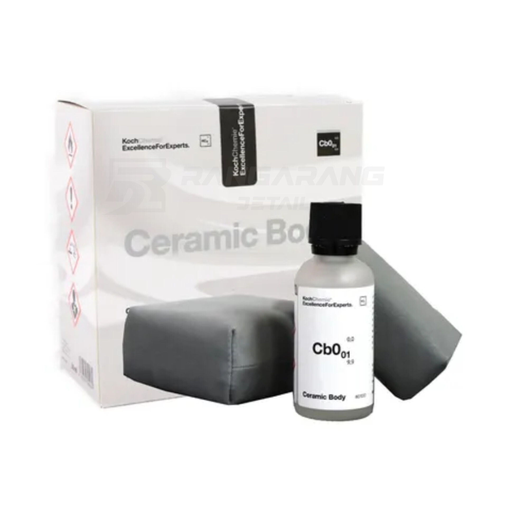 مايع سراميك نانو 30 میلی لیتری کوکمی-كخ كيمی مدل Koch Chemie Ceramic Body Cb0.01 30ml